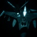F16s refueled during night ops in CENTCOM AOR