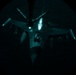 F16s refueled during night ops in CENTCOM AOR