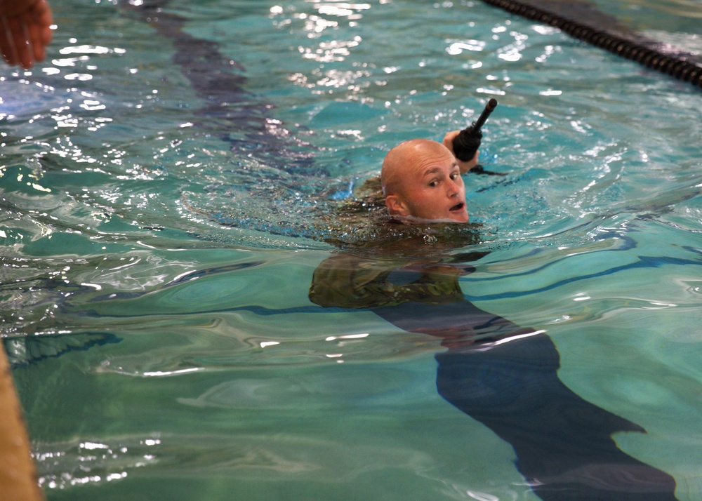 USASMDCBSC 2026 Combat Water Survival Test