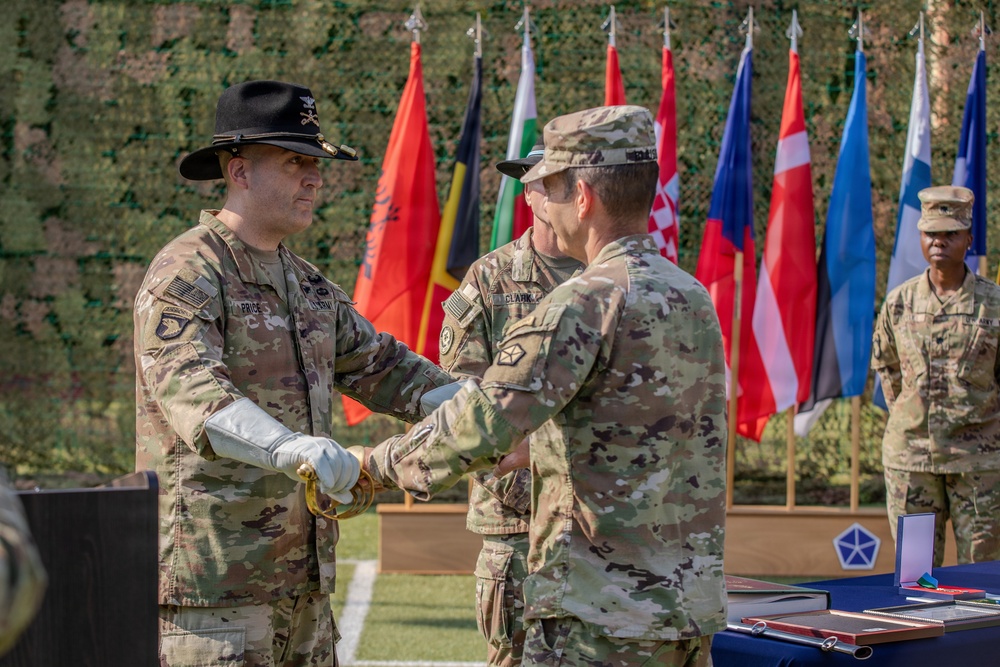 U.S. Army V Corps hosts award ceremony at Camp Kosciuszko, Poland