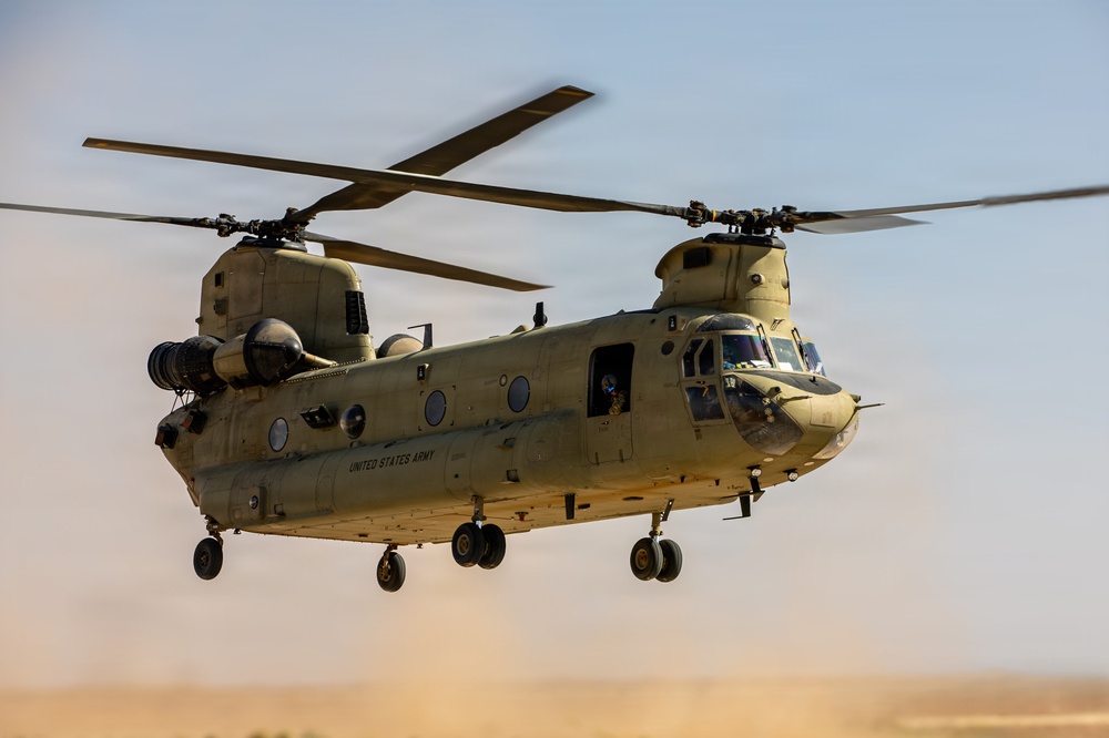 U.S. Army Soldiers Conduct Operations in the Middle East