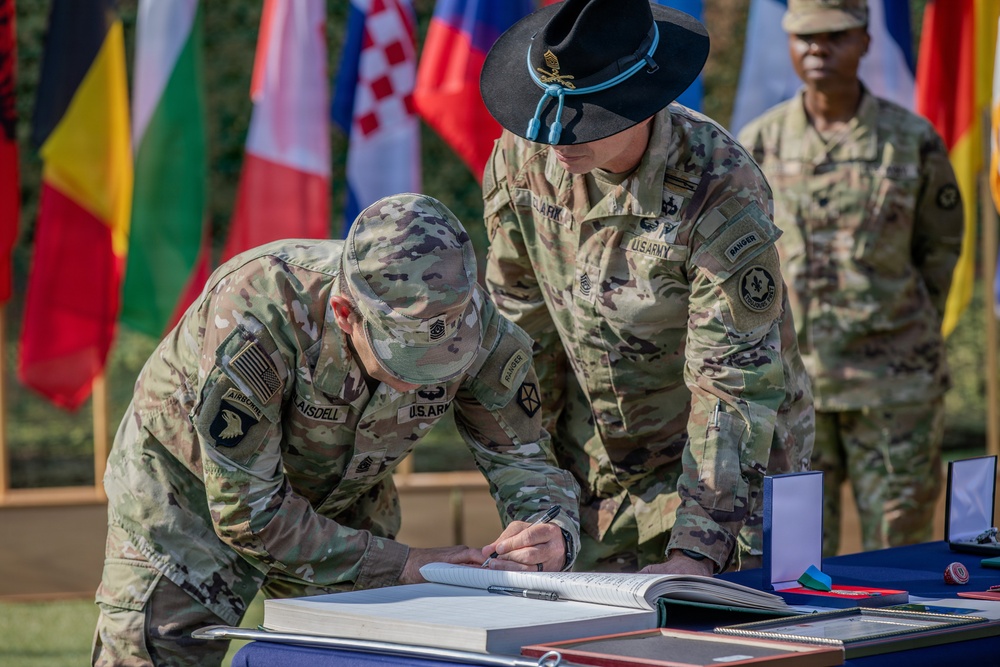 U.S. Army V Corps hosts award ceremony at Camp Kosciuszko, Poland