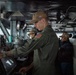 USS Carl Vinson (CVN 70) Sailor stands watch