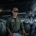 USS Carl Vinson (CVN 70) Sailor stands watch