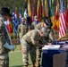 V Corps transfers responsibility to Command Sgt. Maj. Bohannon during ceremony in Poland