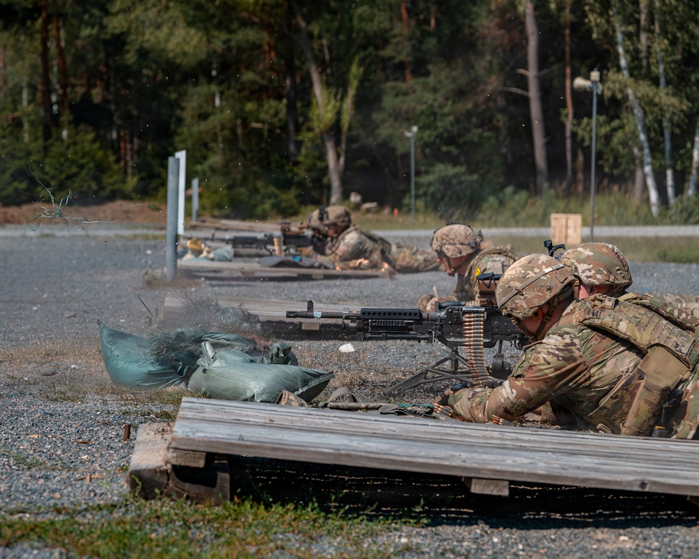 USAREUR-AF Best Squad Competition 2026 - Day One: M240B Gunnery