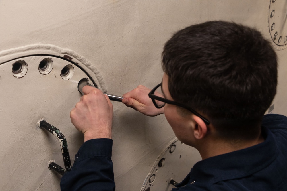 USS Portland Sailors Conduct Routine Operations