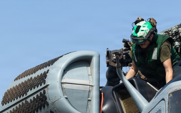 USS Portland Marines Conduct Routine Operations