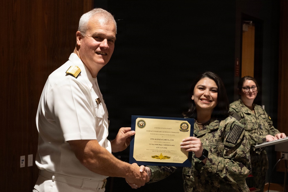 Sailors Graduate from Basic Division Officer Course