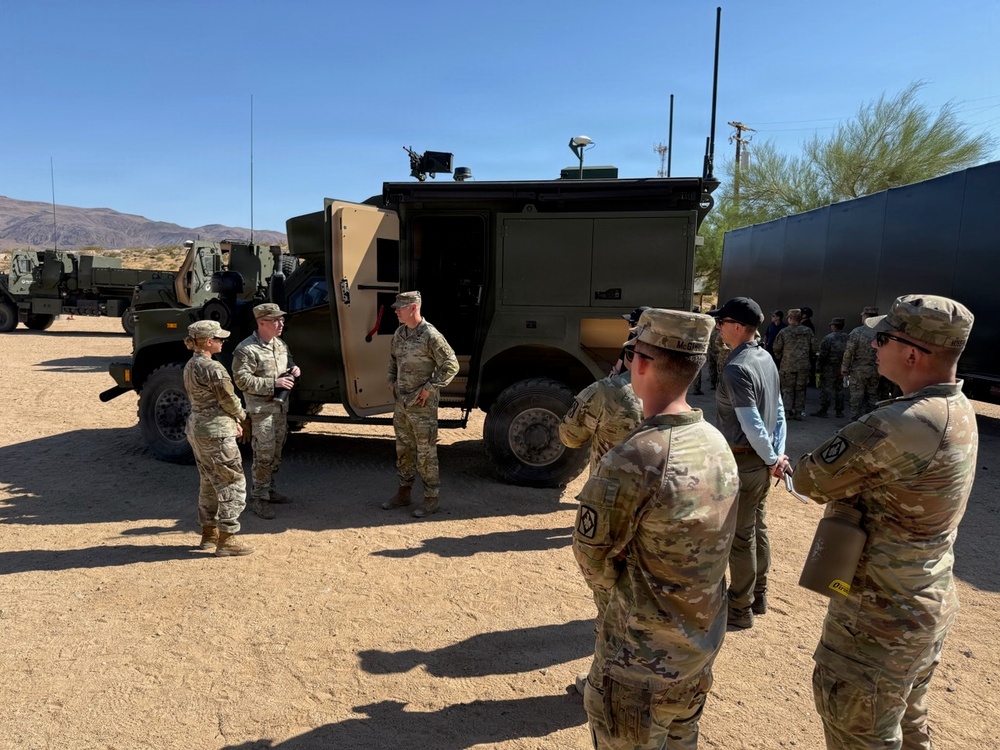 2-18 FA Battalion, 75th FA Brigade Test Next-Generation Robotic Launchers at Fort Irwin