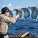 USS Mahan Conducts M18 Live Fire