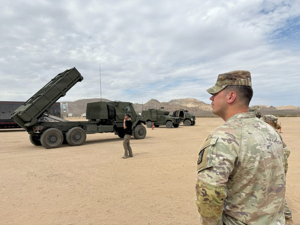 2-18 FA Battalion, 75th FA Brigade Test Next-Generation Robotic Launchers at Fort Irwin