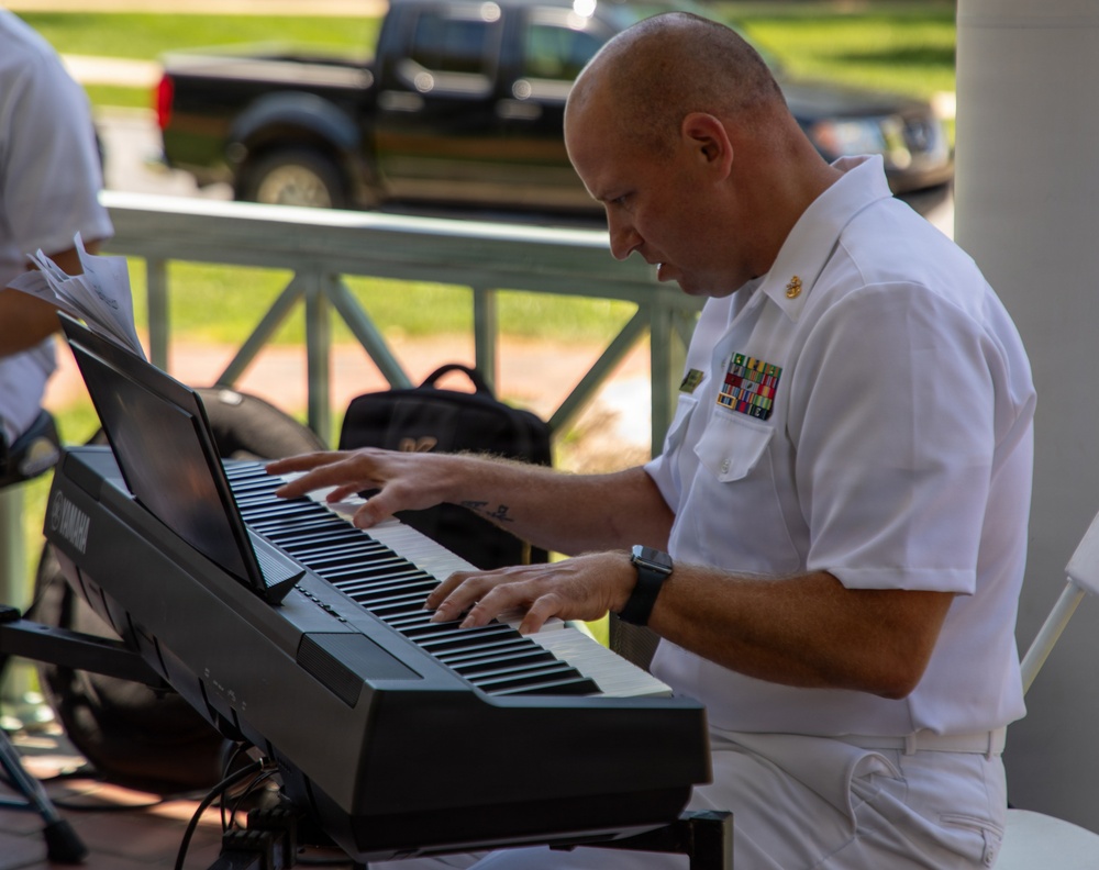 U.S. Naval Academy Band "Superintendent's Combo" Performs in Annapolis