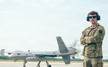 Humans of Holloman: Experienced MQ-9 maintainer Staff Sgt. Lawson Oakes helps the next generation