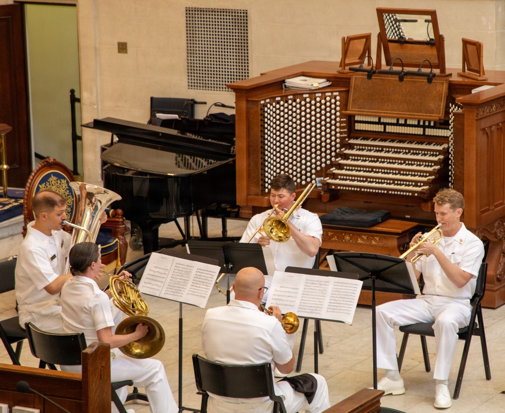 U.S. Naval Academy Band Brass Quintet Performance