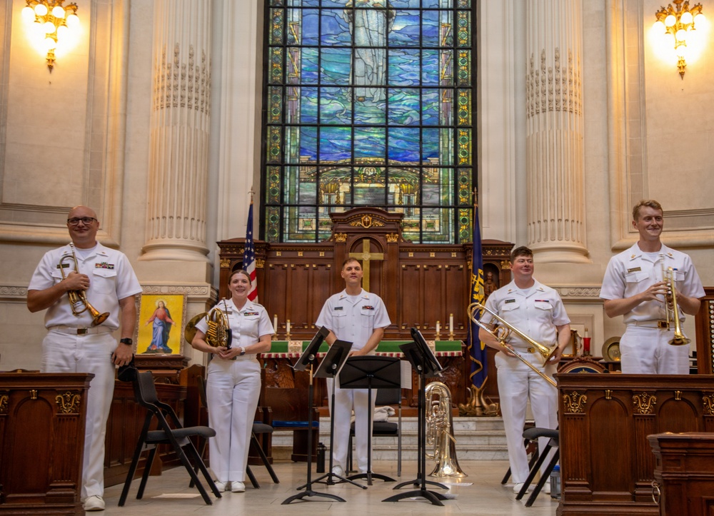 U.S. Naval Academy Band Brass Quintet Performance