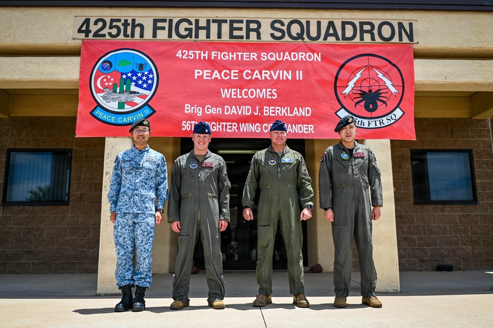 56 FW commander joins Singaporean 425 FS immersion