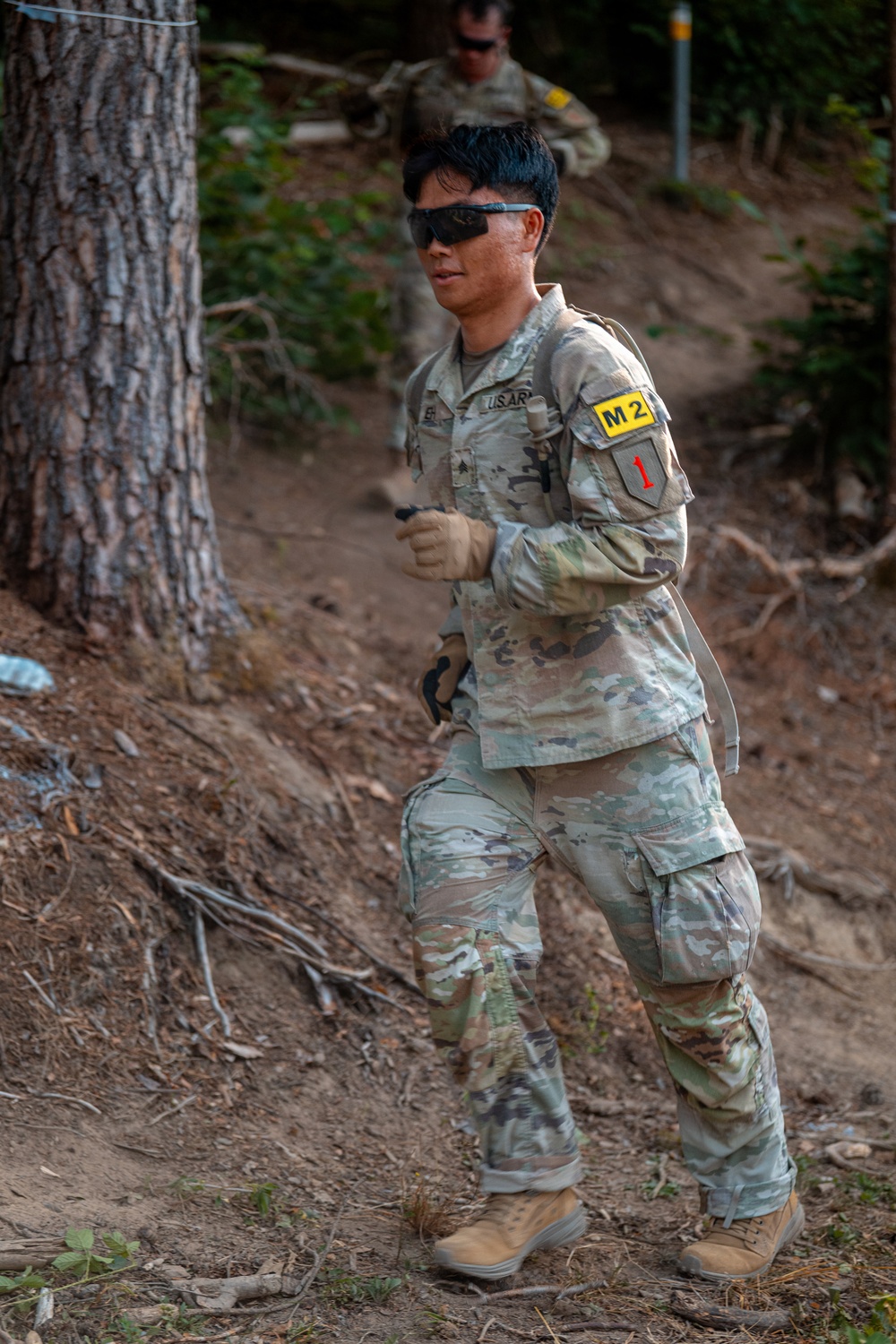USAREUR-AF Best Squad Competition 2026 - Day Two: Iron Traverse Rugged Terrain Trail, Stress Shoot and Obstacle Course