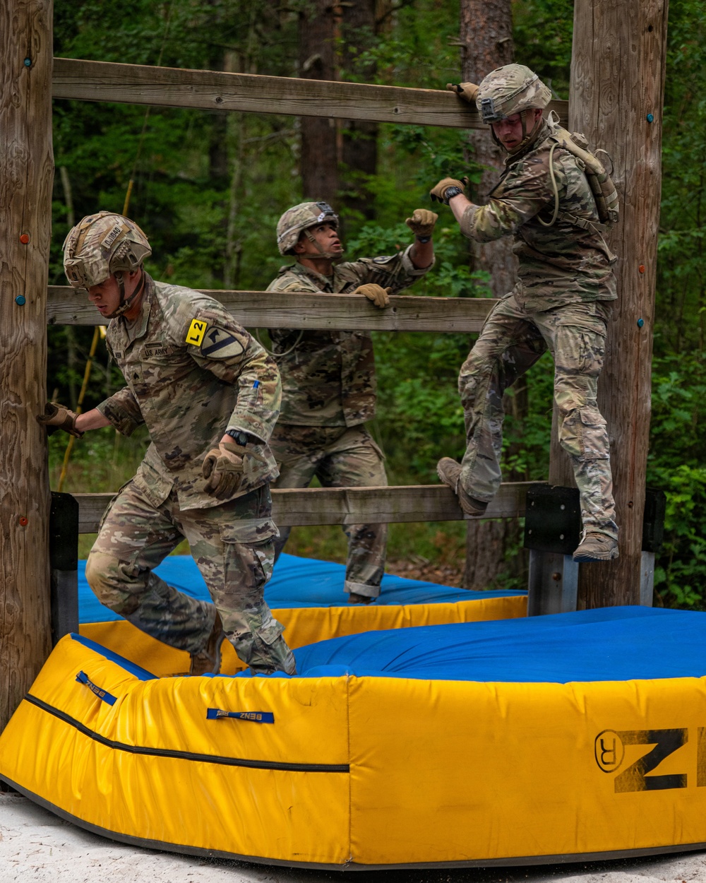 USAREUR-AF Best Squad Competition 2026 - Day Two: Iron Traverse Rugged Terrain Trail, Stress Shoot and Obstacle Course