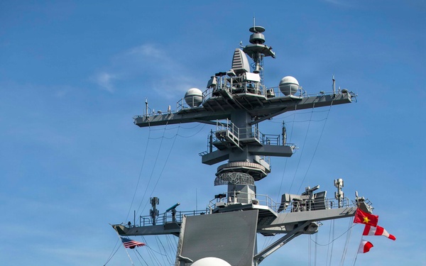 George Washington Arrives in Da Nang, Vietnam