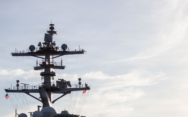 George Washington Arrives in Da Nang, Vietnam