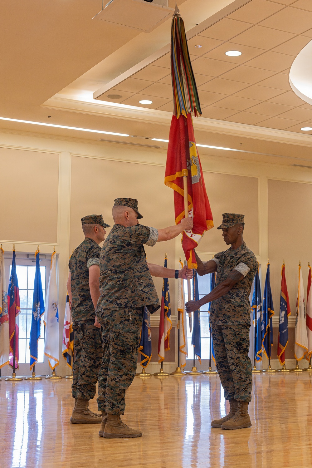 Headquarters Battalion, 2nd Marine Division Change of Command Ceremony