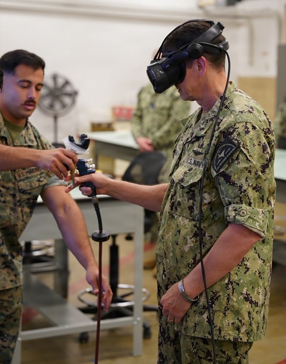 NETC commander visits CNATT Unit Lemoore