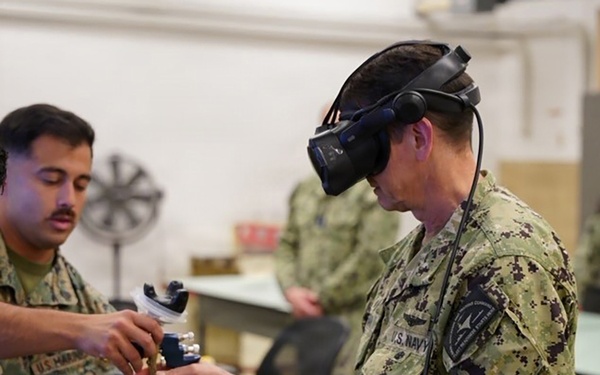 NETC commander visits CNATT Unit Lemoore