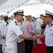 George Washington Carrier Strike Group Commanders Attend Arrival Ceremony in Vietnam