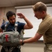 Air Force Delayed Entry Program recruits participate in SERE immersive tour