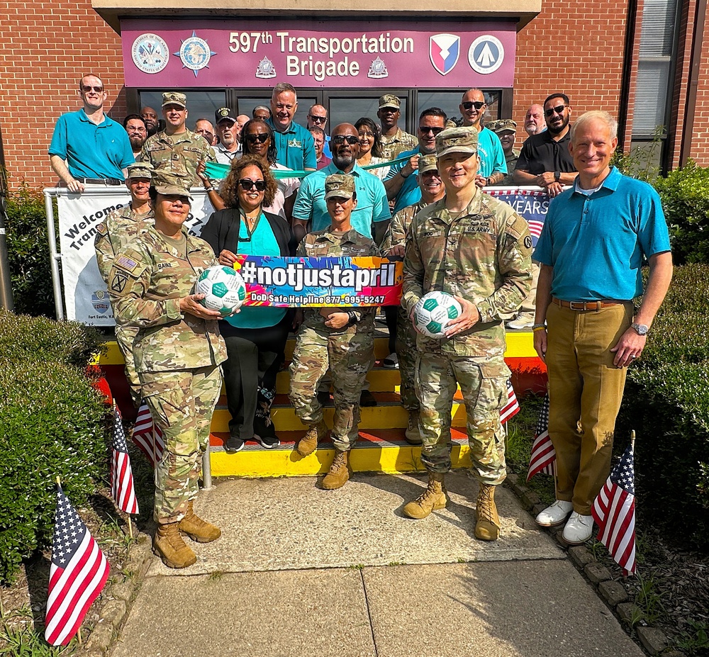 Teal Tuesday: "Rapid Support" Team Stands Strong for Awareness, Victims and Survivors