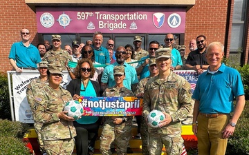 Teal Tuesday: "Rapid Support" Team Stands Strong for Awareness, Victims and Survivors