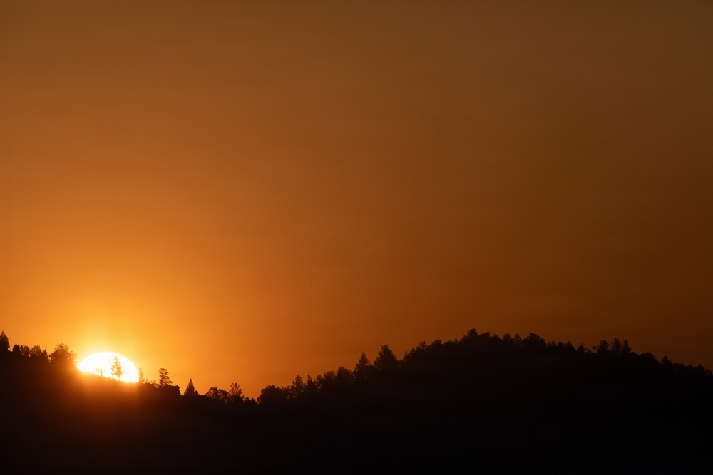 Sunrise Over the Ochoco National Forest