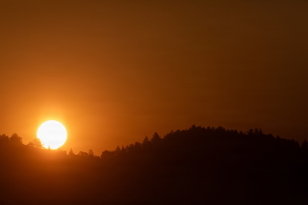 Sunrise Over the Ochoco National Forest