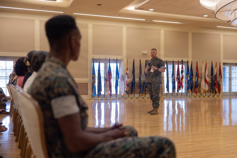 Headquarters Battalion, 2nd Marine Division Change of Command Ceremony