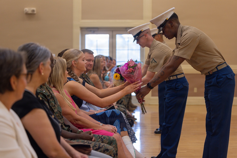 Headquarters Battalion, 2nd Marine Division Change of Command Ceremony