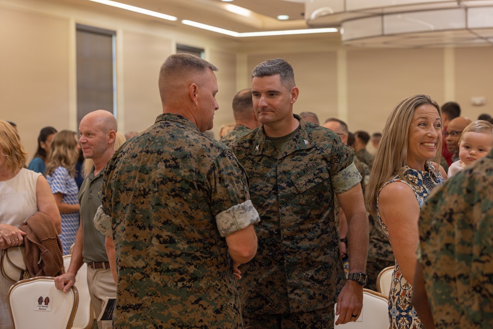 Headquarters Battalion, 2nd Marine Division Change of Command Ceremony