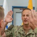 Logistics Specialist Reenlists at NAVSUP HQ