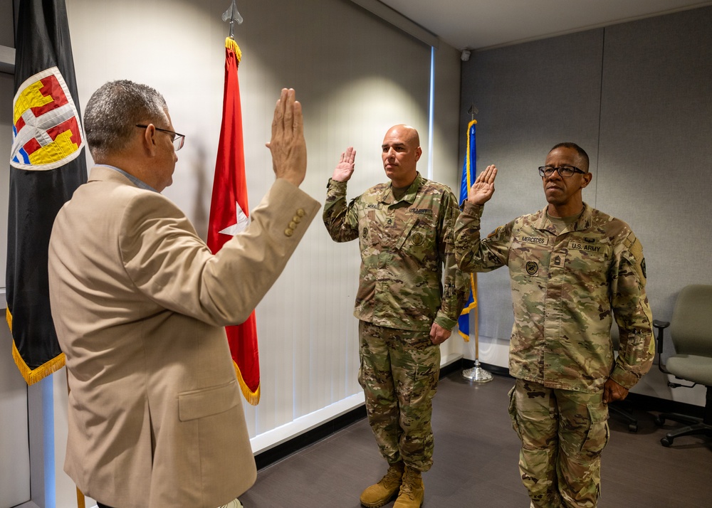 Puerto Rico National Guard swears in two new Inspector General NCOs