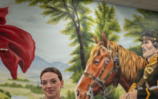 A different kind of intelligence: How one Airman uses art to build resilience