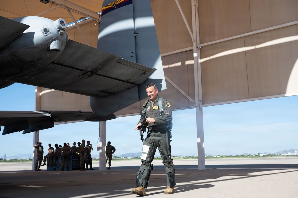 The A-10’s Fini Flight at Davis-Monthan