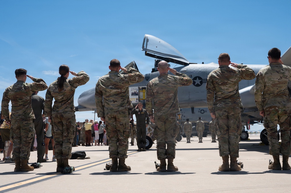The A-10’s Fini Flight at Davis-Monthan