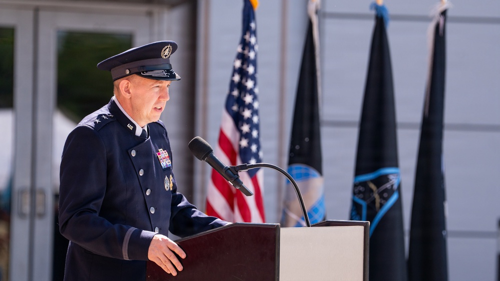 Space Delta 12 Change of Command Ceremony