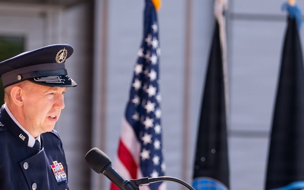 Space Delta 12 Change of Command Ceremony
