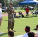 COL LIM GIVES OPENING REMARKS AT NFL FOOTBALL PROCAMP