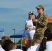 COL LIM GIVES OPENING REMARKS AT NFL FOOTBALL PROCAMP