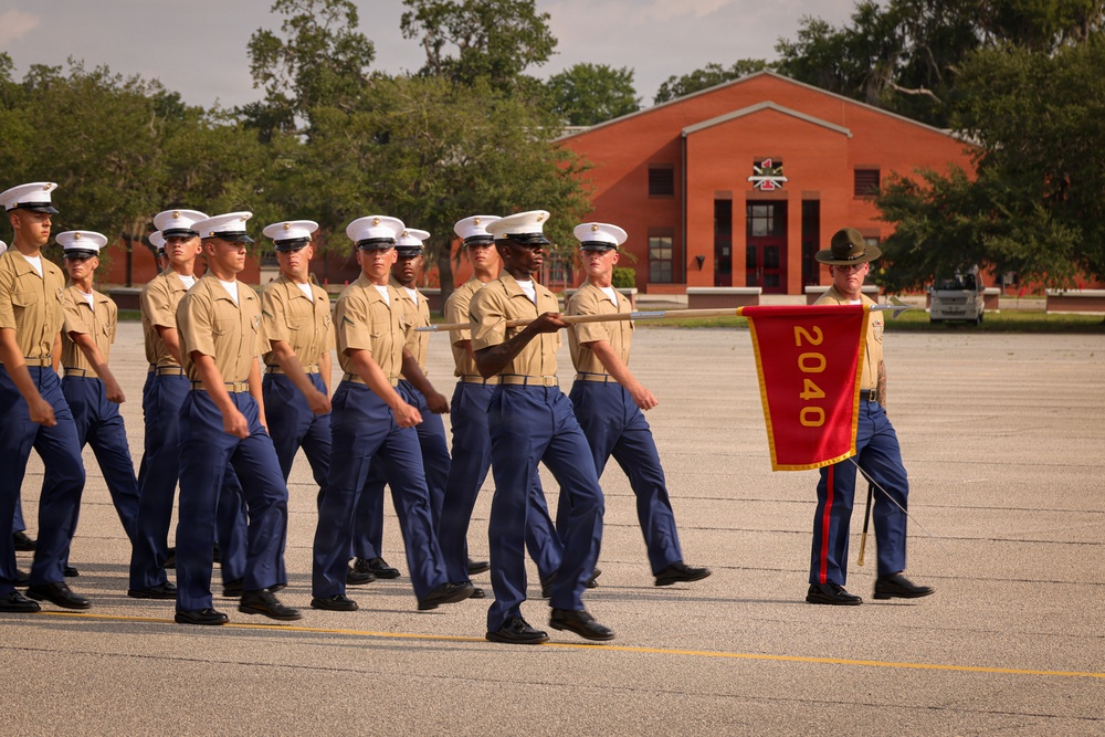 2nd Recruit Training Battalion, Echo Company Graduation
