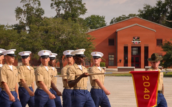 2nd Recruit Training Battalion, Echo Company Graduation