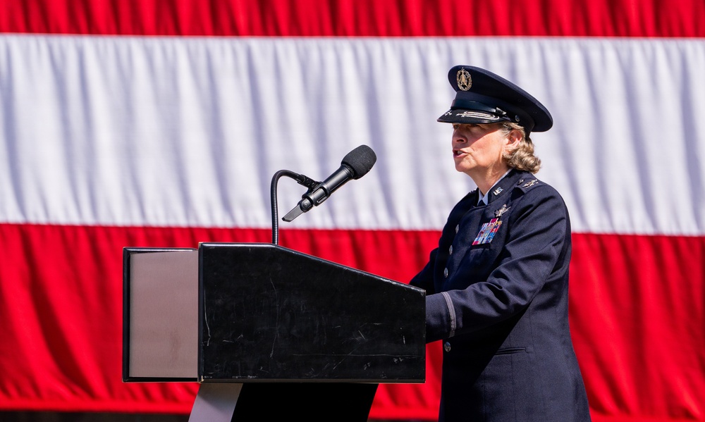 Space Delta 12 Change of Command Ceremony