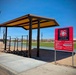Solar Shades Over Blue Track Community &amp; Training Area - After